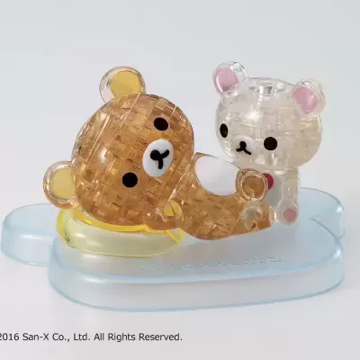 Crystal Puzzle Rilakkuma & Korilakkuma