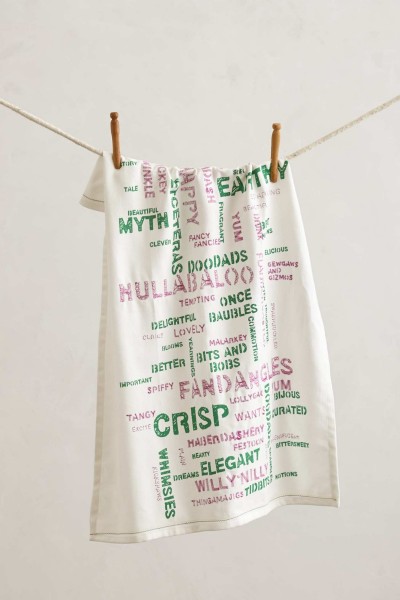 Wordsmith Tea Towel