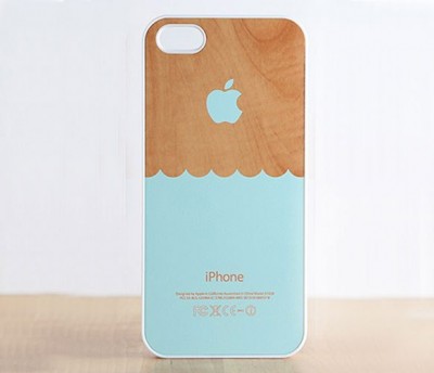 Wooden Waves iPhone Cases