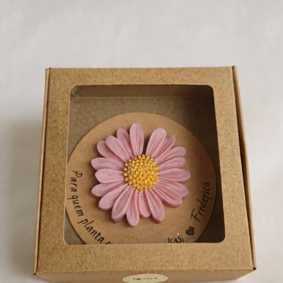 Cartão floral perfumado