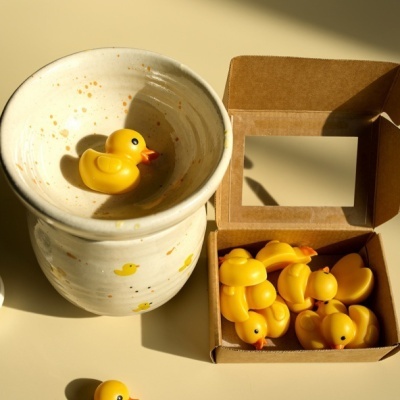 O Duck Mood Set | Kit de Queimador + Wax Melts Artesanais