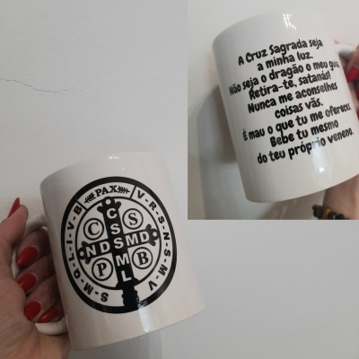 Caneca Oração São Bento