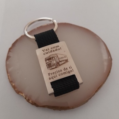 Porta chaves " Vai com cuidado "