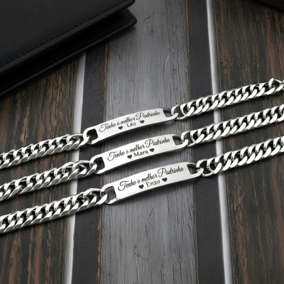Pulseira em aço ( nova malha )