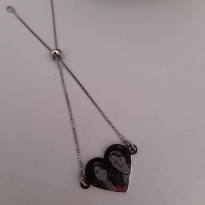 Pulseira com foto gravação