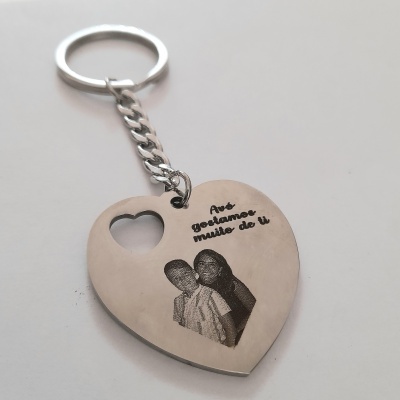 Porta chaves coração