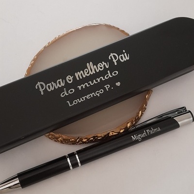 Caixa e caneta " Pai "