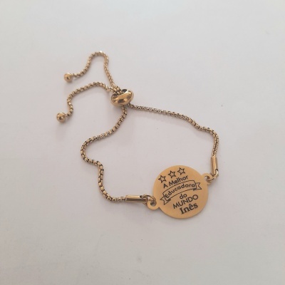 Pulseira Educadora/Professora/Auxiliar
