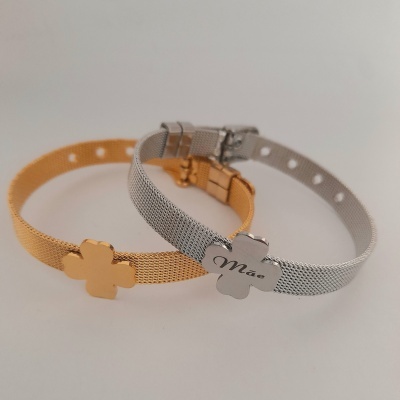 Pulseira bracelete Trevo