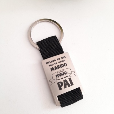 Porta chaves personalizado Pai