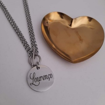 Colar personalizado com nome