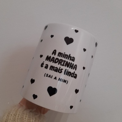 Caneca " A minha Madrinha / Padrinho ..."