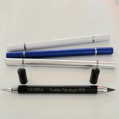 Caneta + lápis infinito