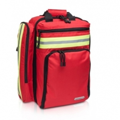 Mochila de primeiros socorros com conteúdo