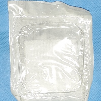 Caixa de compressas de gaze esterilizadas