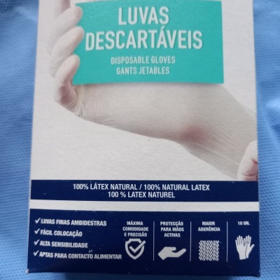 Luvas em Látex