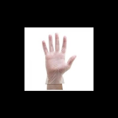 Luvas vinil, caixa com 100 unidades