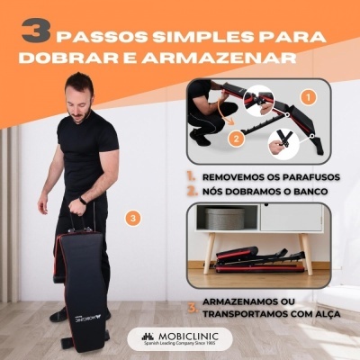 Banco de treino multifunções