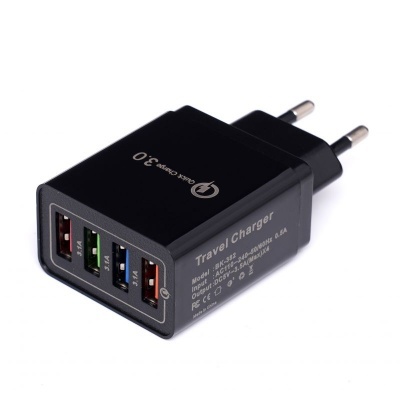 Carregador de parede QUICK CHARGE 3.0 KD1239