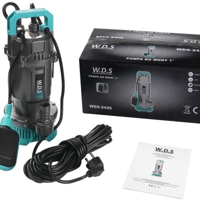 Bomba de água 2200W 1" 15000l/h + BOIA WDS2426