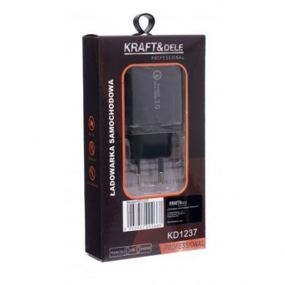 Carregador de parede QUICK CHARGE 3.0 KD1237