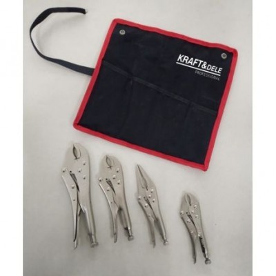 CONJUNTO ALICATES DE PRESSÃO 4 ELEMENTOS KD10338