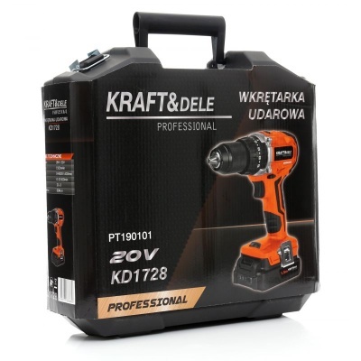 Aparafusadora 20V duas Bat 1,5AH motor Brushless KD1728