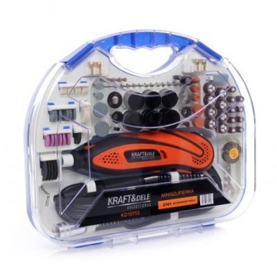 Mini moedor 270W + acessórios 210el. KD10753