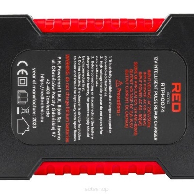 MICROPROCESSADO carregador de bateria 12V RTPM0074