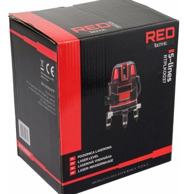 LASER NÍVEL CROSS LINE LASER 360 VERMELHO RTPLK0037