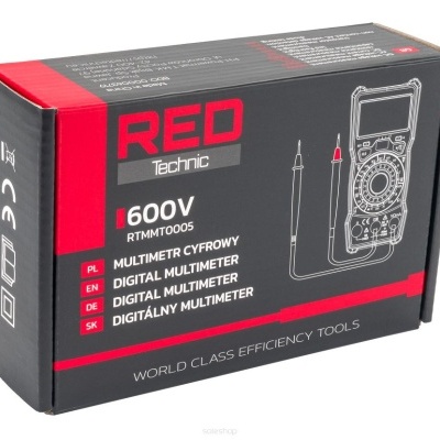 MULTÍMETRO DIGITAL 600V RTMMT0005