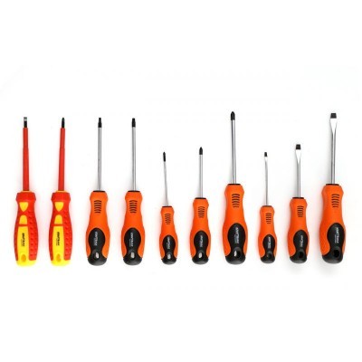 CONJUNTO CHAVES DE FENDAS 10 ELEMENTOS KD10901