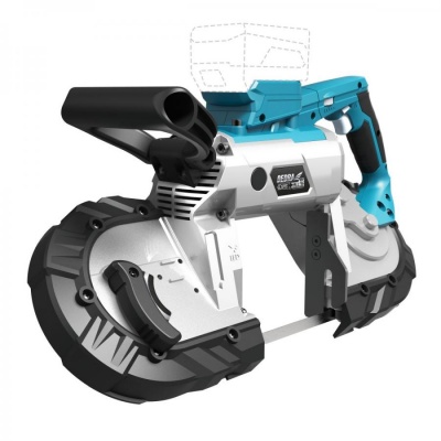 Serra de fita de metal  18V,  127mm, S/Bateria/Carregador DED6902