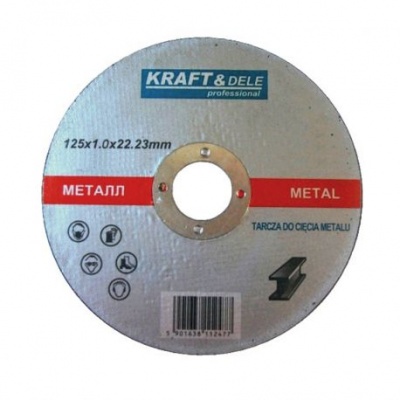 Disco de metal 25 unidades 125x1,0x22,23mm KD1943