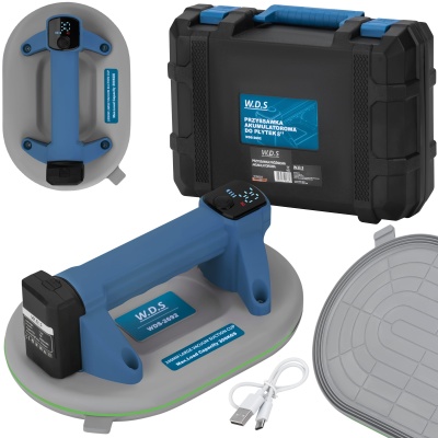 Ventosa recarregável de 240 mm e 300 kg com USB-C WDS2692