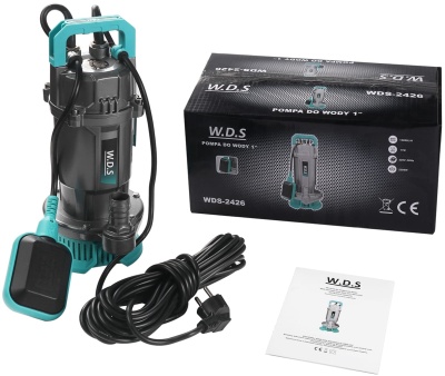 Bomba de água 2200W 1" 15000l/h + BOIA WDS2426