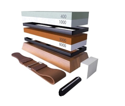 Conjunto de pedras de afiar facas KD10576