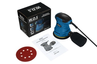 Lixadeira orbital aleatória WDS2500 de 1300 W