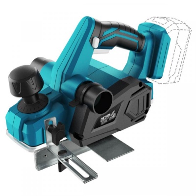 Plaina sem fio 82mm 18V S/Bateria/Carregador DED7066