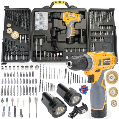 Aparafusadora sem fio  2 x baterias  1.5Ah / 14.4V - 32Nm + conjunto no estojo PM-WA-14.4V2-SU