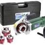 Rosqueador de tubos elétrico de 1,8kW, diâmetros 1/2", 3/4", 1", 1 1/4",  DED7511