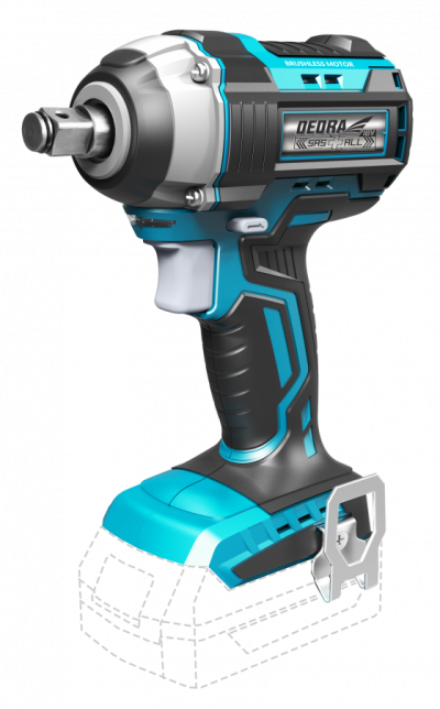 Chave de impacto sem fio 18V 280 Nm S/Bateria, DED7146