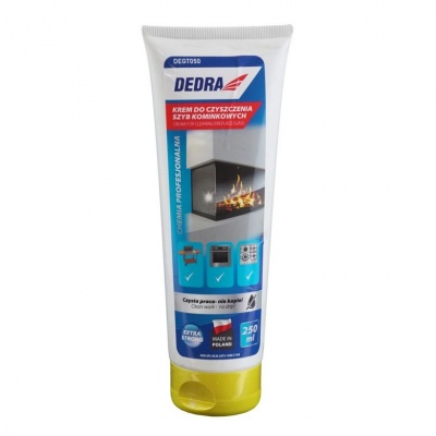 Creme para limpar vidro de lareira ,  bisnaga 250ml DEGT050