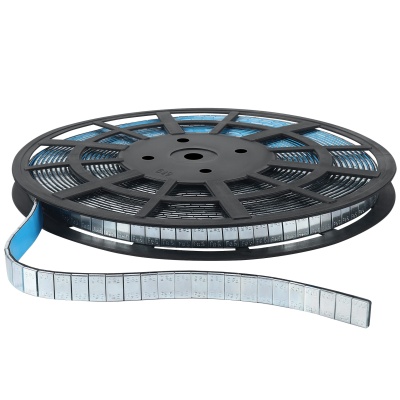 Pesos adesivos revestidos de zinco, 5g x 1200 unidades. ROLO KD5904