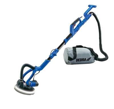 Lixadeira de 750 W para superfícies de gesso