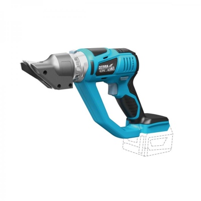 Tesoura a bateria  18V para corte de chapa S/Bateria/Carregador DED7083