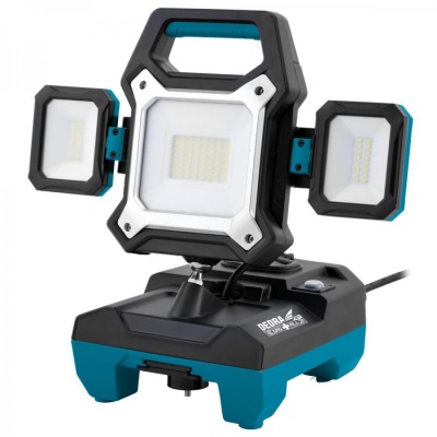 Lâmpada de oficina 18V 25W 2700LM S/Bateria/Carregador DED6907