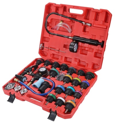 TESTADOR DE VAZAMENTO DO SISTEMA DE ARREFECIMENTO 28 peças KD12501