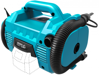 Compressor de ar a bateria 18V, 10bar  S/Bateria/Carregador DED7073