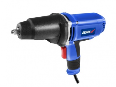 Chave de impacto, 950W, torque 1/2" 450Nm, soquetes 17, 19, 21, 22mm, caixa, DED7973